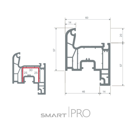 Створка оконная 4-х камерная в Туркестане
