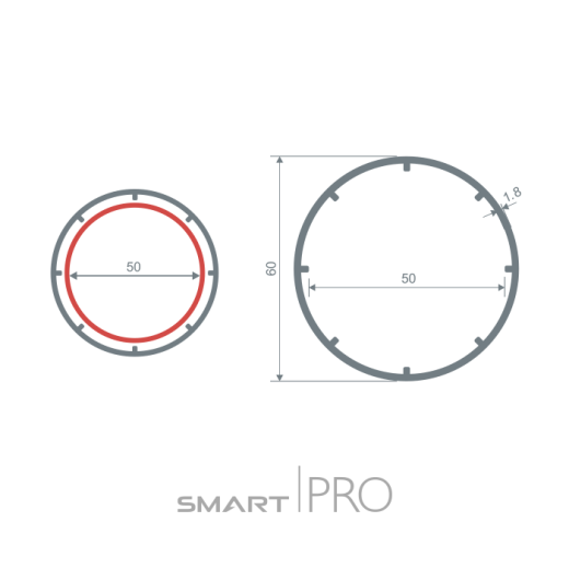 Труба круглая (60) в Туркестане