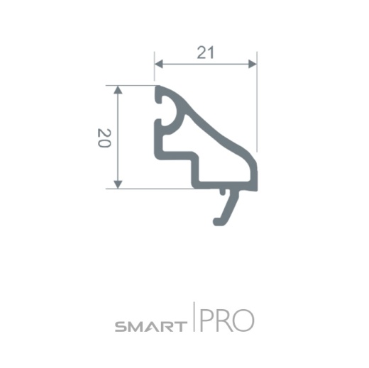 Штапик универсальный 20 мм в Туркестане